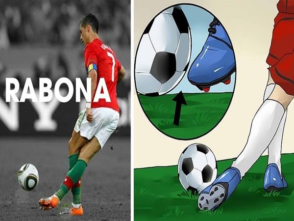 Một số cầu thủ thực hiện kỹ thuật đá bóng chéo chân Rabona tốt 3
