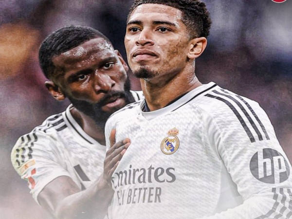 BĐ Anh: Bellingham và Rudiger suýt ẩu đả