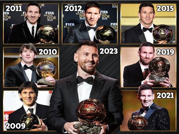 Messi có bao nhiêu quả bóng vàng?