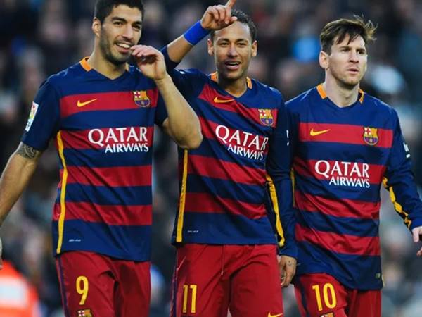 Bộ ba MSN của đội hình Barca 2015