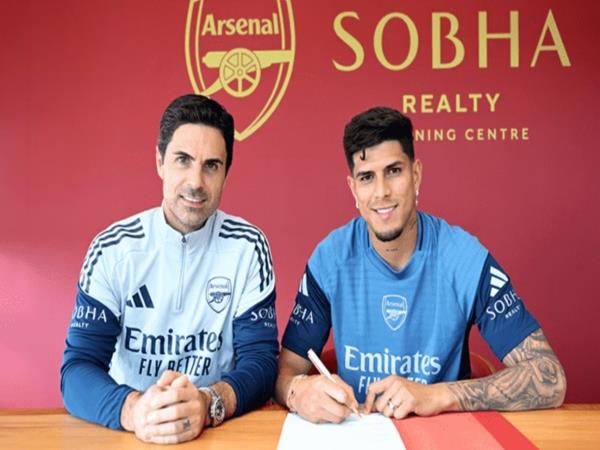 Tin CLB Arsenal: Hoàn tất thương vụ Piero Hincapie