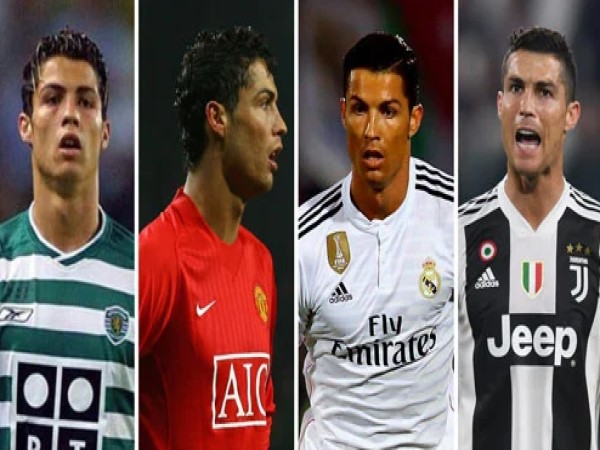 Hành trình tổng bàn thắng của Ronaldo ở CLB và ĐTQG