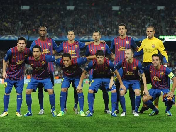 đội hình Barca vô địch C1 2011 đội hình Barca vô địch C1 2011