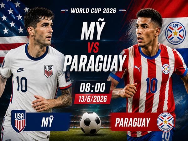 Nhận định, dự đoán Mỹ vs Paraguay hôm nay 13/6