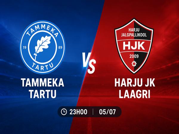 Dự đoán trận đấu, nhận định Tammeka Tartu vs Harju JK Laagri 5/7