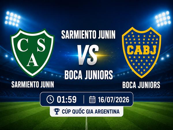 Nhận định kèo Sarmiento Junin vs Boca Juniors 1h59 ngày 16/7